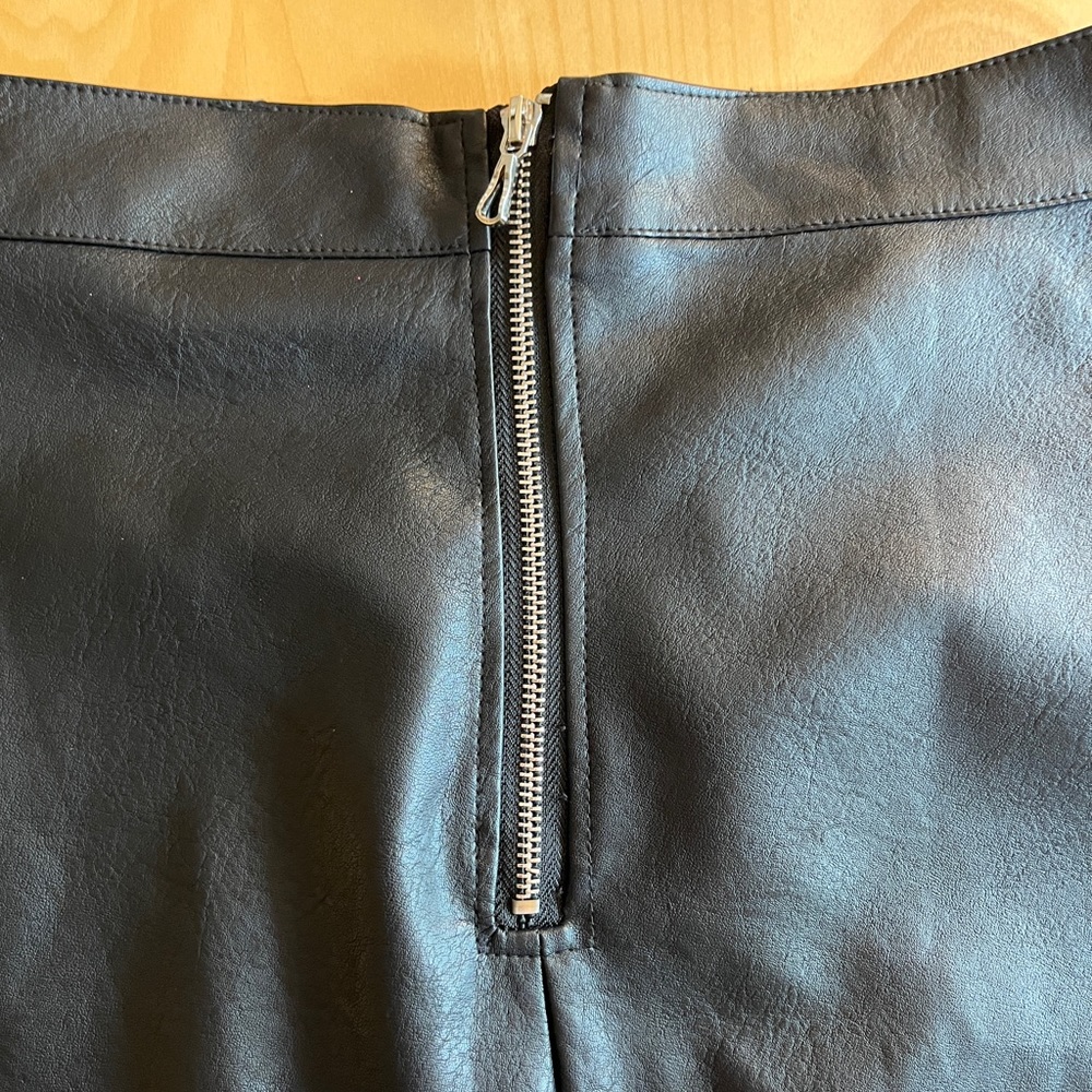 Zeagoo NWOT faux leather high waist pencil skirt size S - Picture 6 of 9